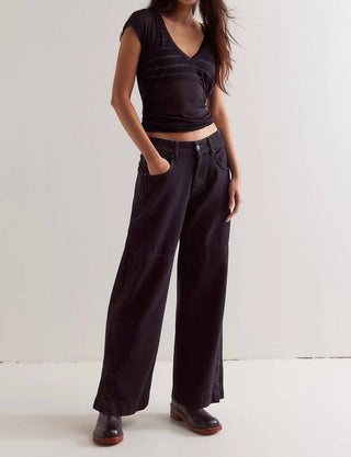 Free People - Benji Wide Leg Jeans