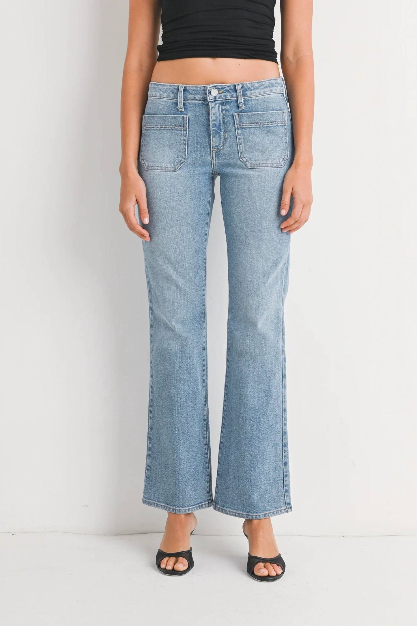 Just Black Denim - Austin Patch Pocket Jeans