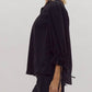Entro - Scallop Hem Blouse