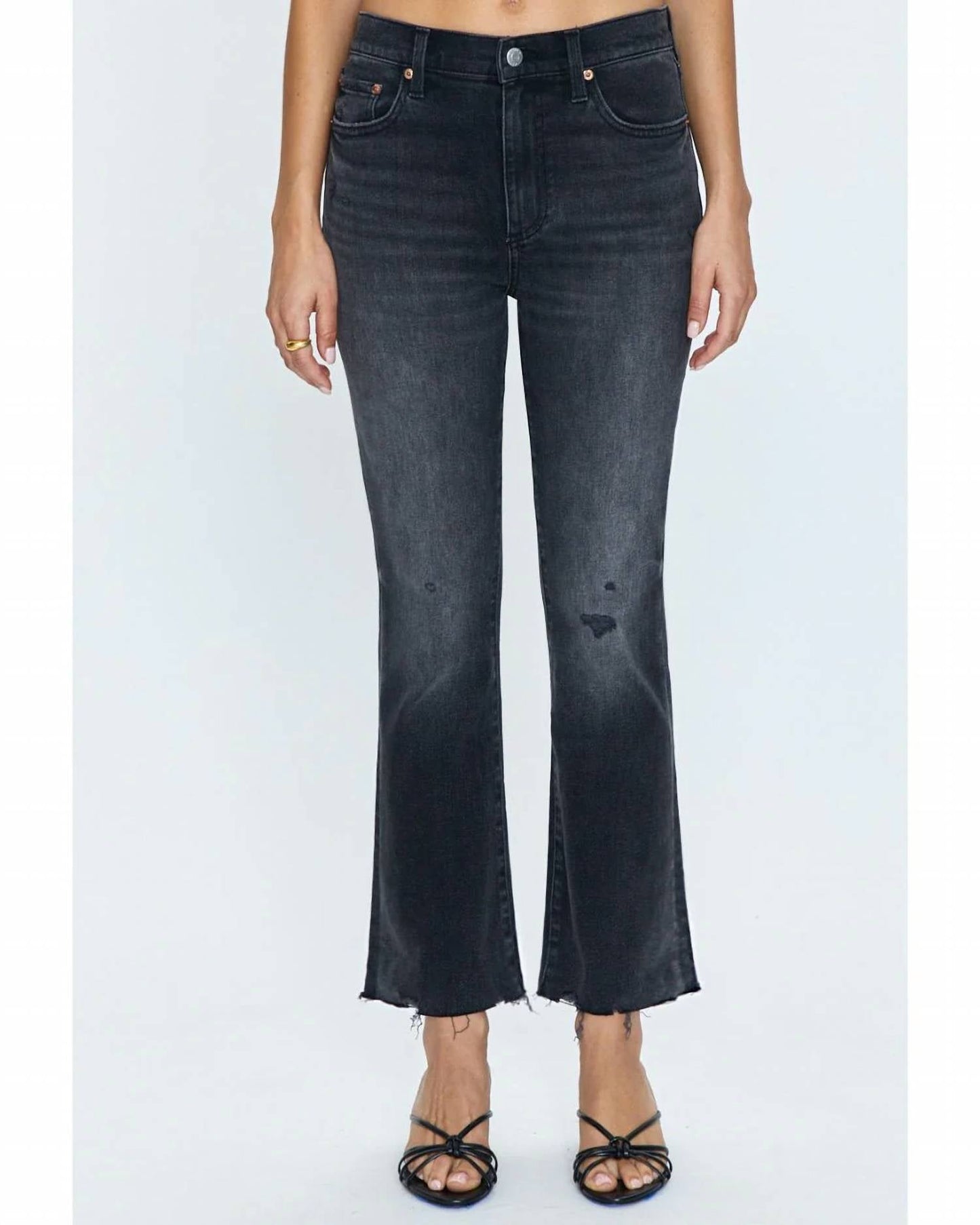 Pistola - Women's Lennon High Rise Crop Boot Jean