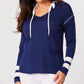Angel Apparel - Hooded Patch Pocket Top
