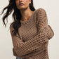 Z Supply - Cala Shimmer Crochet Sweater
