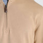 Jachs New York - Cotton Modal Blend Quarter Zip Sweater