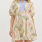 Entro - Halston Modern Floral Dress