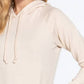 Active Basic - Fitted Long Sleeve Pullover French Terry Hoodie