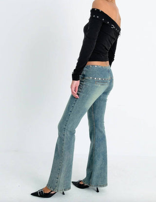 O Padre Esfarrapado - Charlotte Bootcut Jean