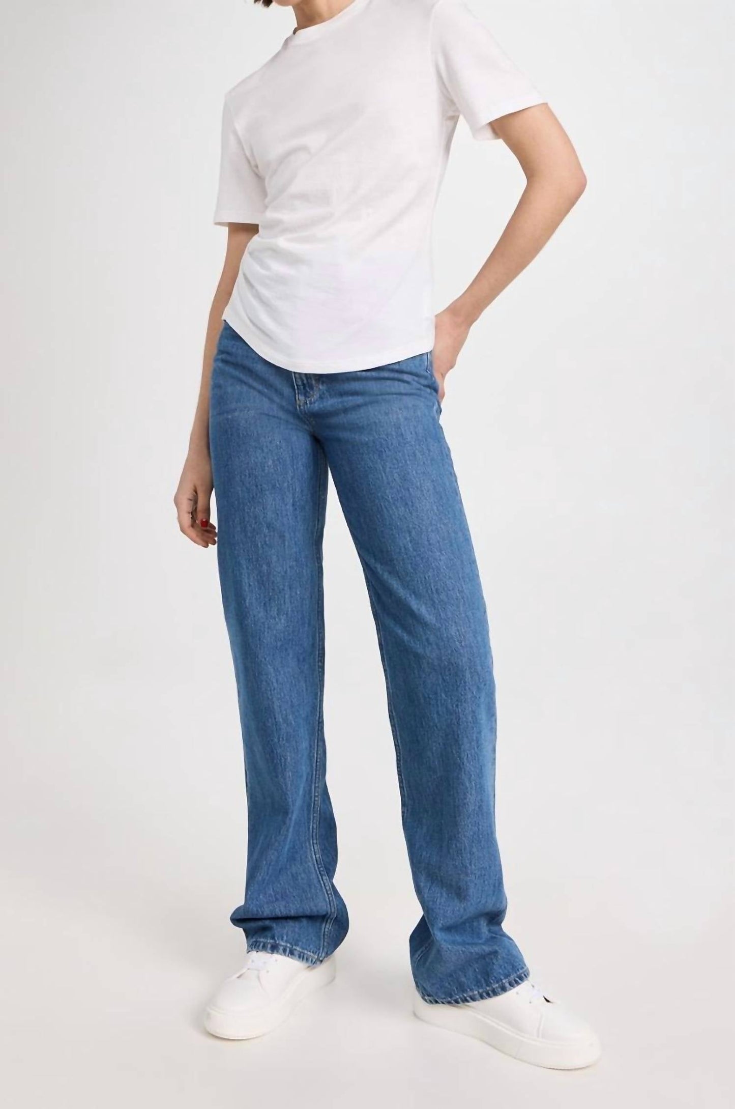Theory - Side Drape Tee