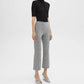Theory - Cropped Kick Pants Houndstooth Jersey Cropped Kick Pants