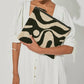 Cleobella - ABSTRACT YIN-YANG CLUTCH