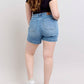Judy Blue - High Waist Jogger Shorts - Plus