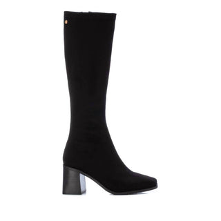 Xti - Botas femininas de camurça macia