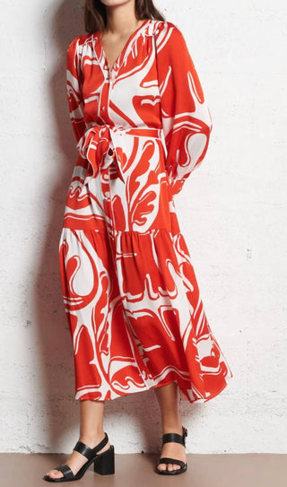 Suncoo - Vestido Midi Cindia