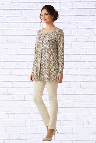 Calypso - Floral Print Woven Blouse