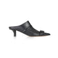 Maison Margiela - Women's Leather Buckle Mules Heel