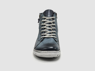 Kcr Group - Men's Original Thick-Wool Lined Zip-Up Leather Boots