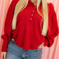 Free People - Quinn Knit Thermal Tee