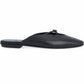By Far - Women's Finn Leather Bow Ballerina Mules