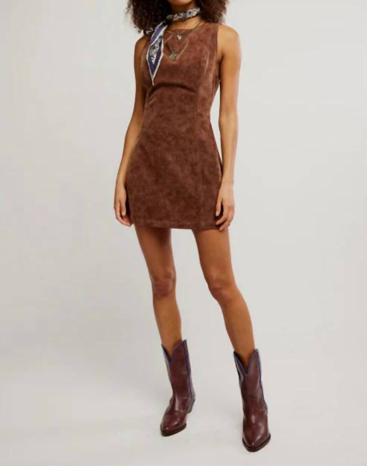 Free People - Atlas Suede Mini Dress