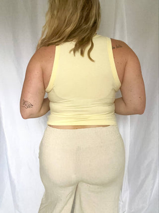 Le Lis - Regata feminina com nervuras e costura costeira