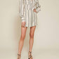 Line And Dot - Freddie Striped Mini Dress