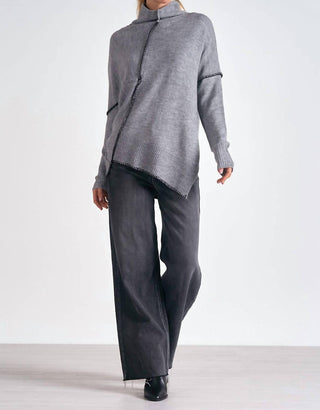 Elan - Suéter de gola alta baunilha