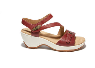 Calçados Halsa - Sandália Cindy Wedge Feminina