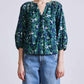 Apiece Apart - Mitte Aqua Di Fiore Top