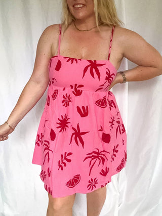 Le Lis - Vestido curto babydoll feminino