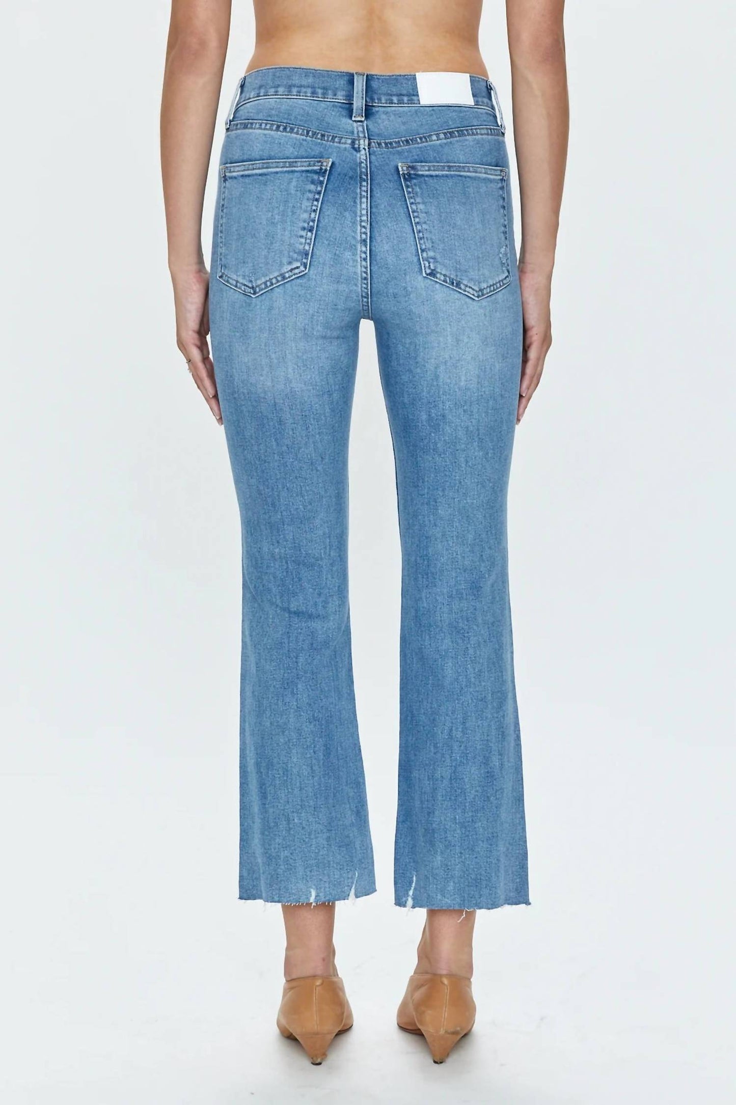 Pistola - Lennon High Rise Crop Bootcut Jean