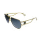Versace - Aviator Metal Sunglasses with Grey Lens