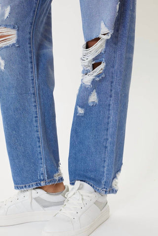 Kancan - Calça Jeans Boyfriend dos anos 90