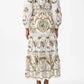 Camilla - Tiered Long Shirt Dress