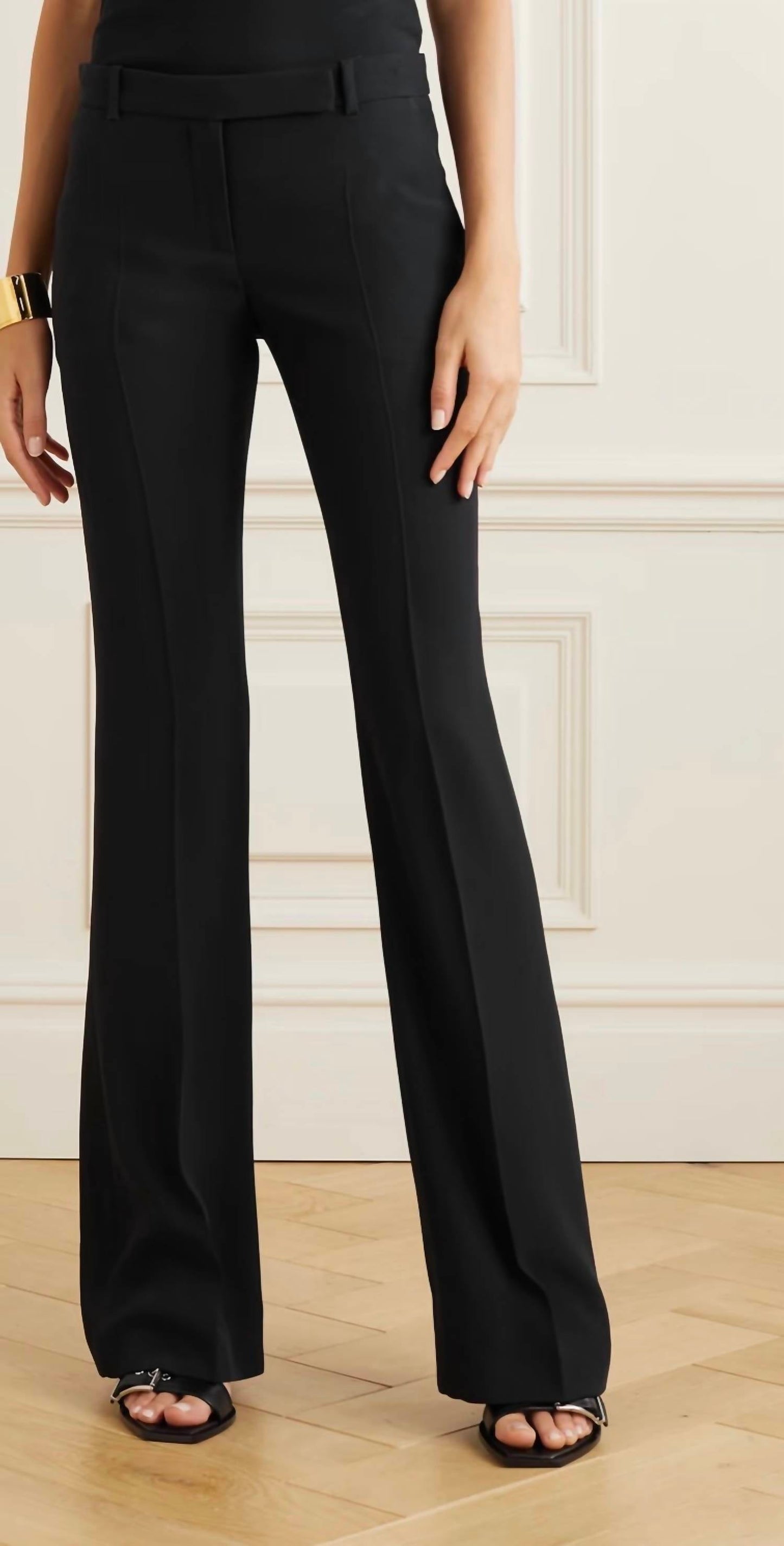 Alexander Mcqueen - Crepe Bootcut Pants