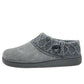Clarks - Women's Slipper Suede Leather Knitted Collar Clog Slippers
