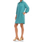Karen Kane - Cuffed Sleeve Linen Dress