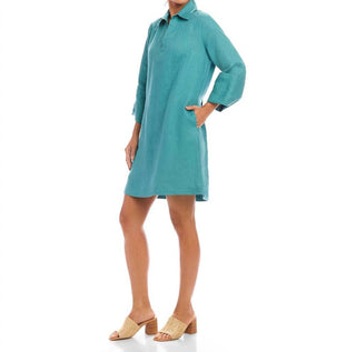 Karen Kane - Cuffed Sleeve Linen Dress