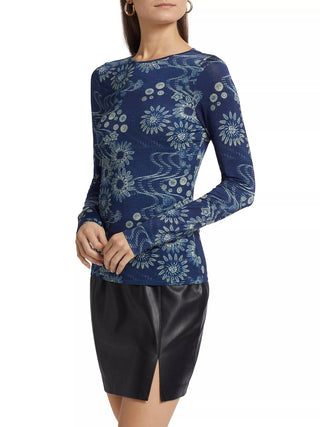 Marie Oliver - Blusa de malha floral hazel