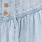 Free People - Roselle Denim Mini Skirt
