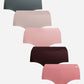 Danskin - Women's 5-pack Seamless Ribbed Hipster Underwear