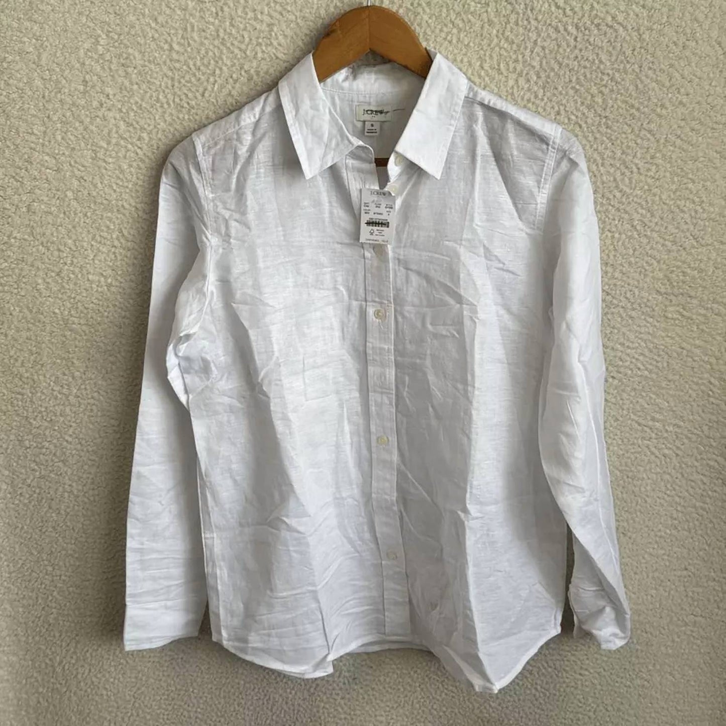 J.Crew - Women's Linen-blend Button-up Shirt