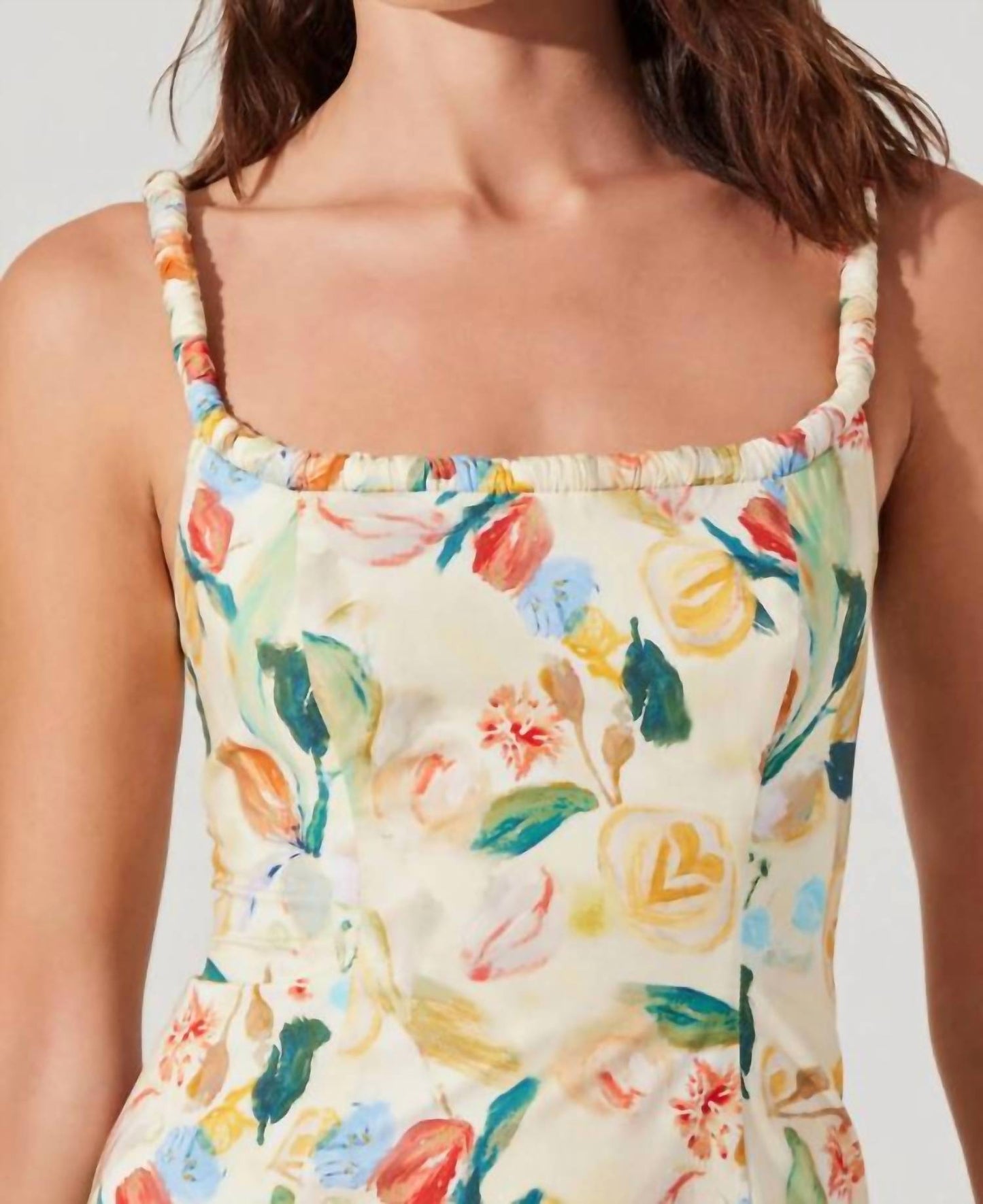 Astr - Keyla Bubble Hem Mini Dress