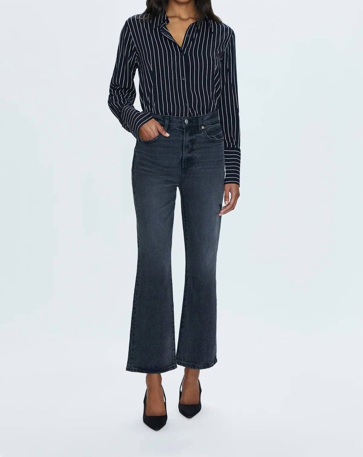 Pistola - Ally High Rise Vintage Ankle Boot Cut Jeans