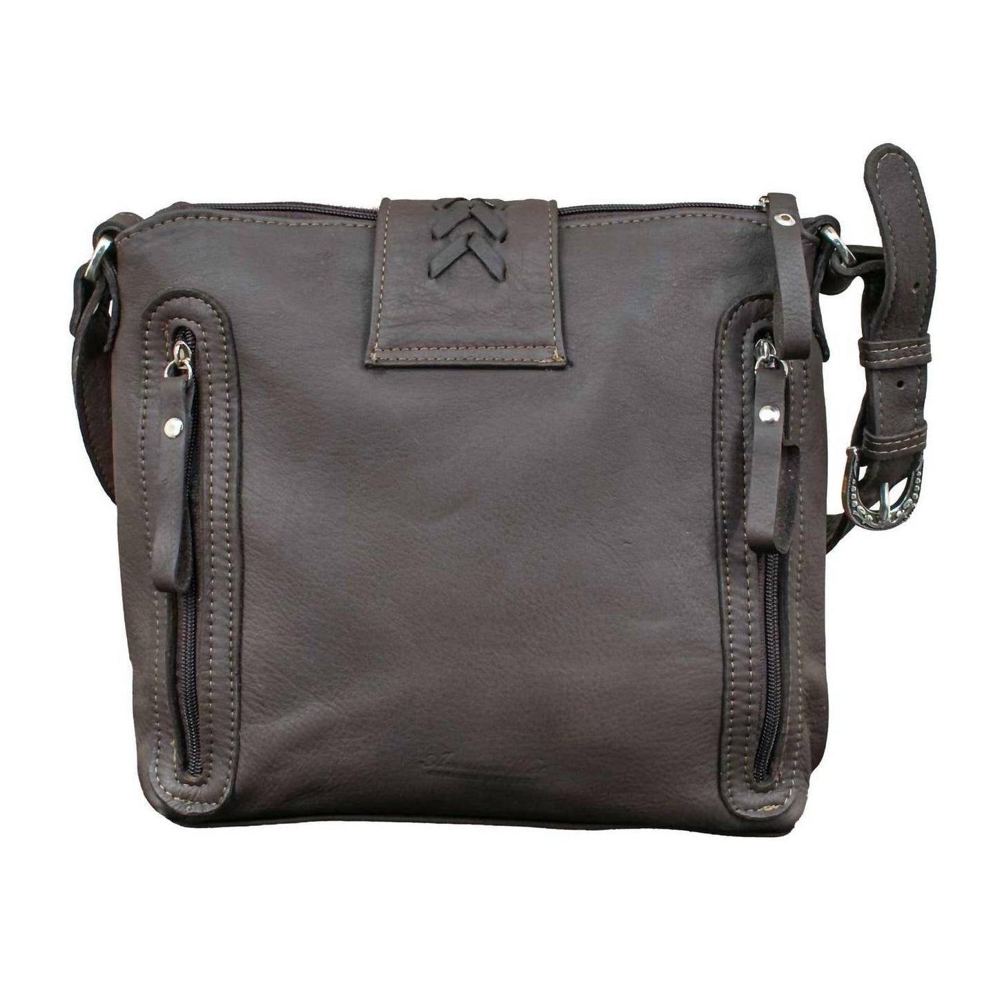 American West - Women's Hand Woven Santa Fe Tapestry Zip Top Shoulder Bag