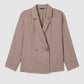 Eileen Fisher - Double Breasted Linen Jacket