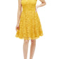 Kensie - Lace Fit And Flare Dress