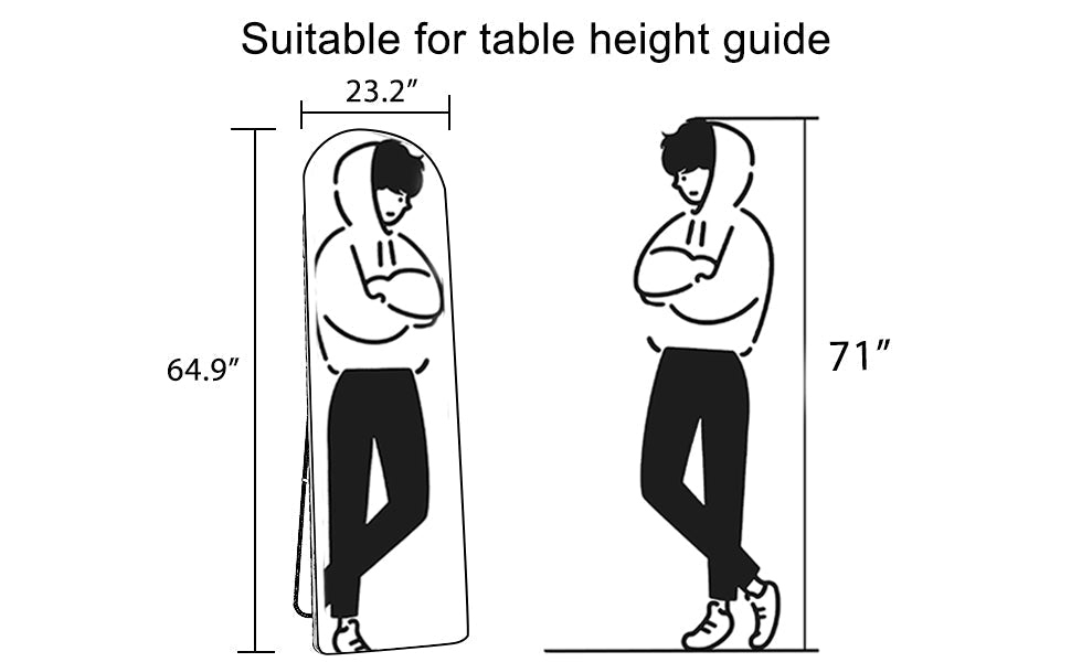 The 4th Generation Floor Mounted Full Length Mirror with Gold Frame