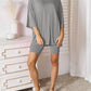 Trendsi - Bamboo Bliss T-Shirt and Shorts Set