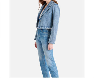 Steve Madden - Blazer curto com lapela Tarin