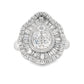 Cubic Zirconium Ring Sterling Silver