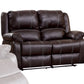 Zuriel Synthetic Recliner Loveseat